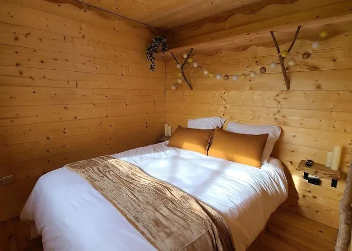 Tiny House Petite Balneo Cheminee Exterieure