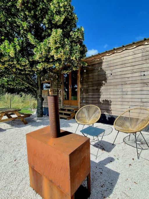 Tiny House Petite Balneo Cheminee Exterieure Chalet *