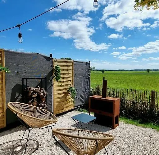 Tiny House Petite Balneo Cheminee Exterieure